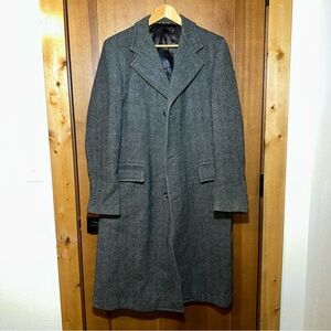 Men's Gray Trench Coat